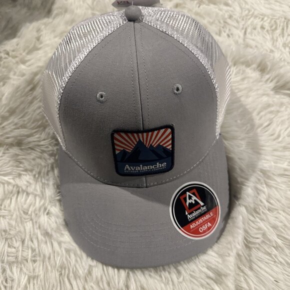 Avalanche Outdoor Supply Company adjustable snap back hat NEW gray - Picture 1 of 8